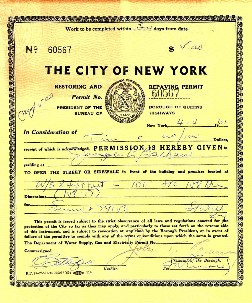 NYC-DOT-permit-1961