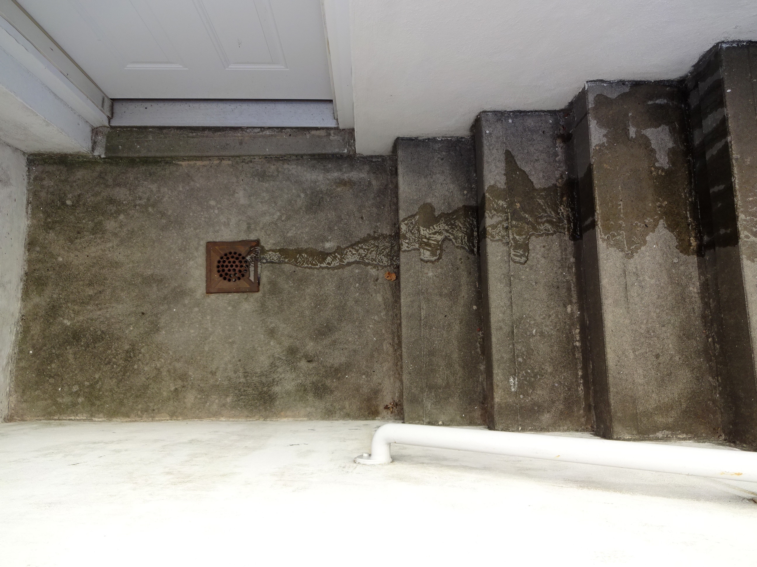 basement entrance drain